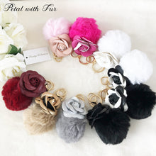 Load image into Gallery viewer, PETAL WITH FUR CHARM