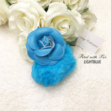 Load image into Gallery viewer, PETAL WITH FUR CHARM